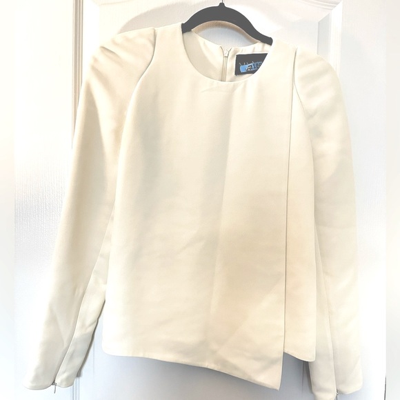 Ms Min lux asymmetrical shirt - Picture 2 of 6